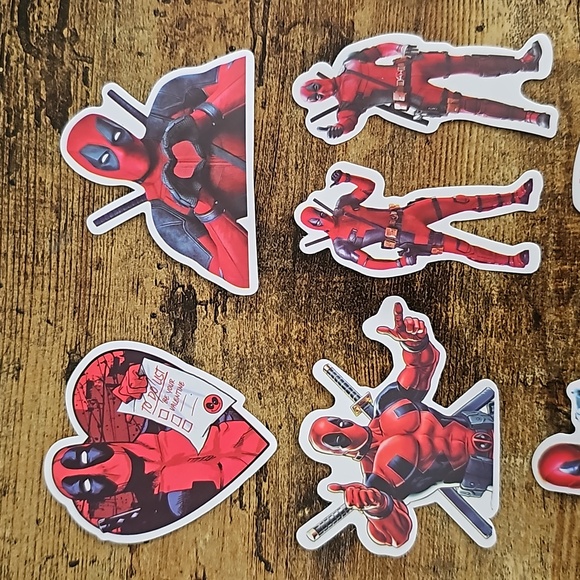 Deadpool Sticker Set - Picture 2 of 8